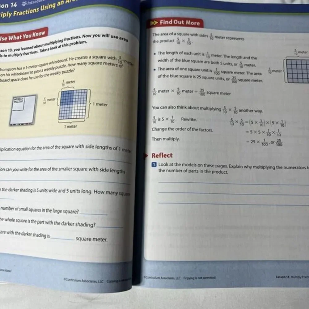 Ready Florida‎ MAFS Grade 5 Mathematics Instruction Workbook No Writing